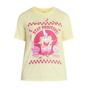Spongebob Squarepants Graphic T-Shirt Womens XL 16-18